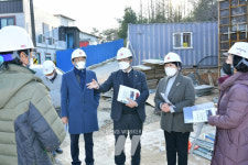 광산구의회 산업도시위원회, 관내 푸드뱅크 및 특화사업장 예정지 현장활동