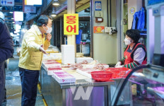 김종식 목포시장, 전통시장·복지시설 방역상황 점검