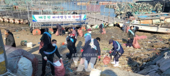 [장흥군 소식] 깨끗한 바다 만들기 캠페인 및 입학 선물 전달 등