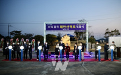 신안군, 평화의 섬 ! 하의도 해안산책로 경관조명 점등