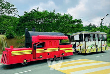 [포토] 무궤도열차 달리는 함평자연생태공원