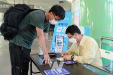 박병규 광산구청장, 평동역서 경청 구청장실 열고 시민 목소리 청취