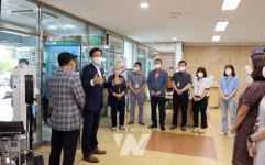 우승희 영암군수, 취임후 첫 읍면 및 사업소 방문