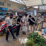 강진군, 전통시장 고객맞이 청결 활동 전개