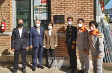 장흥군, 천관산관광시장 관계인 소방훈련 경진대회 최우수상 수상