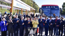 광주시, 24일 비아정류장 개통...  호남고속도로 상행선 버스 탑승 이제는 됩니다
