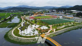 장성군 옐로우시티 스타디움, 친환경디자인 우수성 입증!