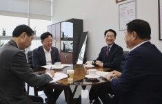 강진원 군수, 행안부 방문 특별교부세 확보 총력
