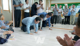 김영록 전남지사, 폭염 대응 경로당 무더위 쉼터 살펴