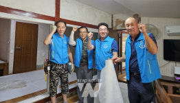 김정이 도의원, 해룡면 우리동네 복지기동대 봉사활동 펼쳐
