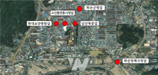 화순군, 주요 교차로를 회전교차로로 변환 박차