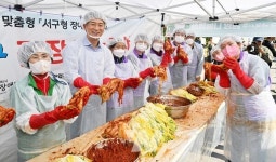 광주 서구, 장애인 근로자들과 광주김치축제서 김장