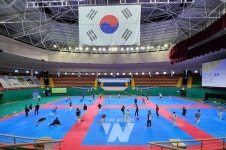 태권도 국가대표 후보선수, 구례군에서 동계 전지훈련