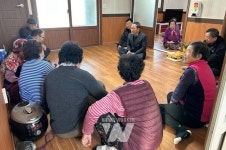 함평군 나산면, 갑진년 새해맞이 경로당 방문