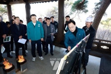 화순군 간부 공무원, 주요 현안 사업장 방문