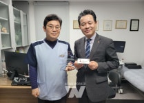 강진 새중앙의원 김종성 원장, 착한가게 정기 기부자 선정