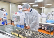 장성군 냉동김밥, 세계시장 공략 나선다