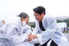 강기정 시장, 제주 4‧3추념식 참석... 국가폭력에 희생된 4·3과 5·18, 진상규명과 치유의 길로