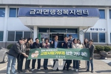 담양군 금성면, 순창군 금과면과 고향사랑기부금 상호 기부