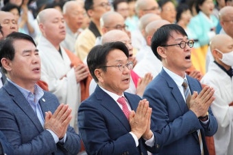 [포토] 강기정 광주광역시장, '2024 빛고을 관등회' 참석