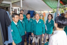 해남군의회, 현산·송지·북평 주택 침수 피해 현장 방문