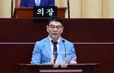 김태진 서구의원, 5분 자유발언... 상무지구 보행자도로 환경 개선 시급