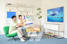 삼성전자, 오뚜기와 손잡고 라이프스타일 TV 이색 한정판 굿즈 공개