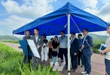 화순군-영산강유역환경청 화순 파크골프장 조성사업 현장 점검