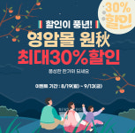 영암몰에서 추석 선물 등 30% 싸게 장만하세요
