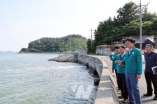 장흥군, 고수온 피해어가 방문 피해 최소화 총력