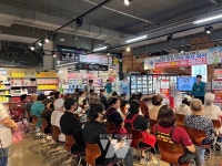 무안군, 롯데마트 남악점에서 민방위 다중이용시설 대피 훈련