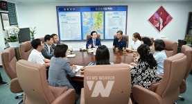 조성오 의장, 임대주택 분양전환 입주자대표 면담 가져
