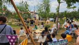 강진 병영감밭피크닉 특색있는 정원체험 농가 살리기