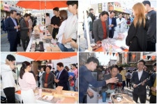 강기정 광주시장, 시민들과 동명커피산책 방문