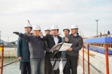 박홍률 목포시장, 수리조선산업 견인할 해양경찰서부정비창 신설현장 방문