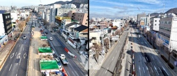 광주시, 도시철도2호선 구간 도로 개방 본격화