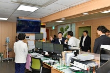 정기명 여수시장, 최일선 의료 현장 찾아