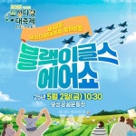 보성군, 대한민국 공군 특수비행팀 블랙이글스... 보성 하늘을 가른다!