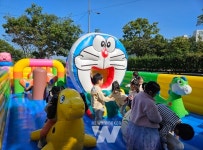 광주 북구, 봄맞이 산동교 친수지구 어린이 놀이시설 운영