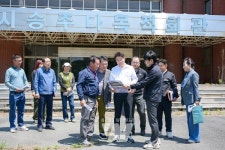 노관규 순천시장, 그린바이오 전진기지 조성 현장 점검