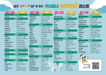 광주 서구, 골목맛집 방문하고 100만 원 주인공 되세요
