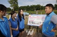 광주 빛고을 학생기술봉사단, 극락친수공원 환경 정화활동