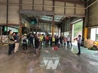 장흥군, 그린환경센터 화재대응 소방훈련 실시