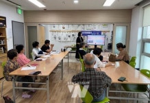 나주시, ㈜풍산파워텍서 동부노인복지관 물품 기탁 받아