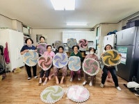 해남군 경로당은 문화가 꽃피는 공간으로 변신중