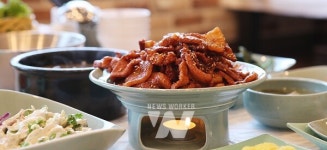 맛과 멋, 물과 불이 있는 강진 음식특화거리