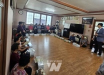 구례군 산동면 지역사회보장협의체, 어르신 대상 건강꾸러미 지원사업 진행