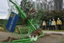 광주 서구, '대규모 불법 파크골프장 행정대집행' 단행