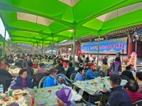 화순군 능주면 경로 위안잔치 성황리 개최