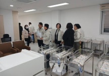 여수시의회 환경복지위원회, 웅천 예울병원 내 전남 공공산후조리원 현장활동 실시